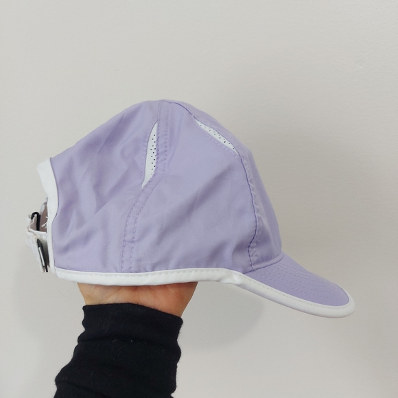 NIKE Purple Featherlight Dri-fit Running Hat - Picture 6 of 9